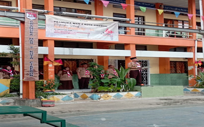 Hari Pramuka ke-64: MAN 2 Kota Cirebon Teguhkan Semangat Kolaborasi dan Ketahanan Nasional